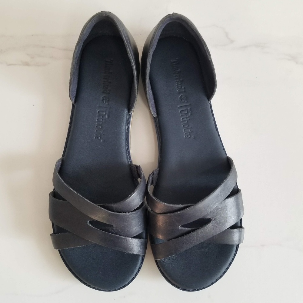 Timberland Caswell Closed-Back Woven Sandals Blue - Picture 7 of 13